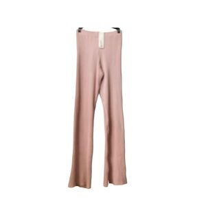 Zara Ribbed Flare Pants Medium BNWT